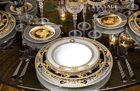 versace esstisch|Versace italian tableware price.